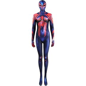 Women's Miguel 2099 Jumpsuit - O'Hara Costume Bodysuit for Halloween