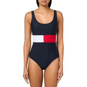 بدلة سباحة نسائية من قطعة واحدة من Tommy Hilfiger