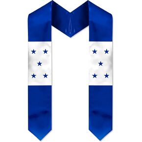 Graduation Sash, Flag Graduation Stole for International Students 72 Inches