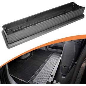 Folding Under Rear Seat Storage Box Compatible for (2015-2022) Ford F-150 & F-250 - No punching required Convenient and Space Efficient Foldable Under Seat Cargo Storage Box