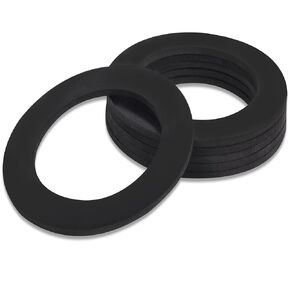 NBPLUS Gasoline Cans Seals for Jerry Cans, USMC Blitz Metal Gasoline Cans, Gas Cans/Flexible Nozzles/Can Spout for 5 Gallon/20L Leak-Proof Rubber Seals 6 Pack