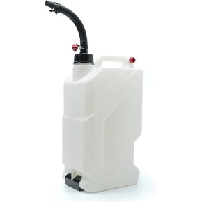 سباق المخاطر EZ3 Attility Jug Combo - W/ "Black Edition" Premium Hose Bender & Floor Mount - White