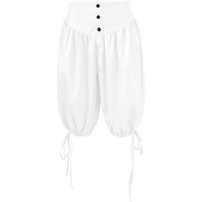 Renaissance Colonial Pants Medieval Viking Trousers Pirate Cosplay Costume Mens Knicker Pants Breeches