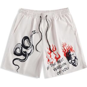 Mens Swim Trunks Quick Dry Swim Shorts Funny Swimwear Bathing Suits Fashion Sport Casual Shorts