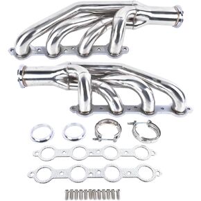 Geluoxi Turbo Headers استبدال Chevy GM Small Block V8 LS1 LS2 LS3 LS6 LSX محركات