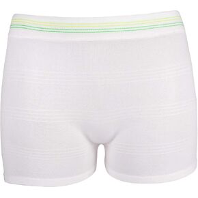 12 Pack Mesh Underwear Postpartum Must Have Hospital Provide Washable Breathable Undies for Delivery, Surgical,Traveling (L/XL(13-39 in)) White