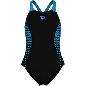 ARENA Girls Feel Openings V Back Athletic One Piece Sun Protection Swimsuit