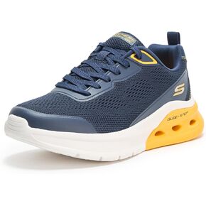 Skechers Men's Bobs Glide Step Arc Waves 2.0-Class Rank Sneaker