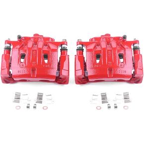 Power Stop S6274 Front Powder Coated Caliper Pair For Lexus RX350 2010-2018, Lexus RX450h 2015-2021, Toyota Highlander 2010-2019, Toyota Sienna 2011-2020 [Model Specific]