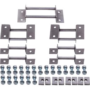 maXpeedingrods 3rd Row Seat Brackets with Strikers and Bolts for Chevrolet Tahoe for GMC 2000-2014
