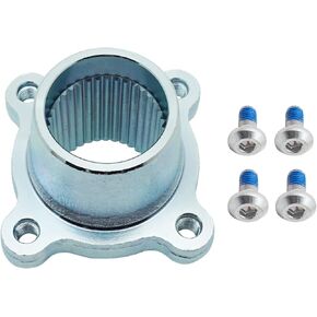 M MATI Rear Brake Rotor Disc Hub Flange Holder & Bolts for Yamaha Banshee 350 1987-2006 Blaster 200 2003-2006 2GU-25712-00-00 90109-08789-00
