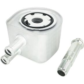 PartsFlow Engine Oil Cooler For 1997-2002 Ford E-150 Econoline/E-250 Econoline For 1997-2000 Ford E-350 Econoline F7UZ6A642EA