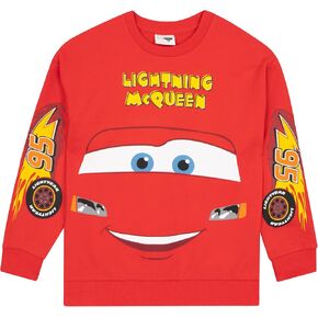 Disney Lightning McQueen Sweater | Cars Boys' Sweaters | Boys Sweater | Lightning McQueen Clothes | Sizes 2T To 8