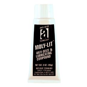 Moly-Lit 12012 Molydbenum Disulfide ومركب مضاد للبيئة الجرافيت ، 10 أوقية ، أسود ، لصق