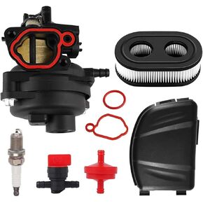 المكربن ​​مع مرشح الهواء وغطاء لـ Briggs & Stratton 84002023 استبدل 285318 M220 12A-A26B793 Carb Carb