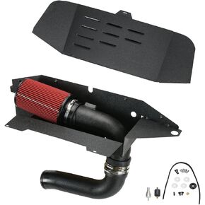 PTNHZ COLD AIR CHITAKE KIT W/FILTER & HEAT SHIELD متوافق مع BMW 2012-2016 228I 320i 328i 420i 428i F22 F32 F32