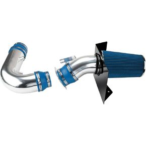 نظام تناول الهواء البارد-4 "مدخل عالي التدفق لـ F150/Expedition/Navigator 4.6L-5.4L V8 1997-2003 Blue