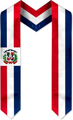 Graduation Sash, Flag Graduation Stole for International Students 72 Inches in Saudi Arabia