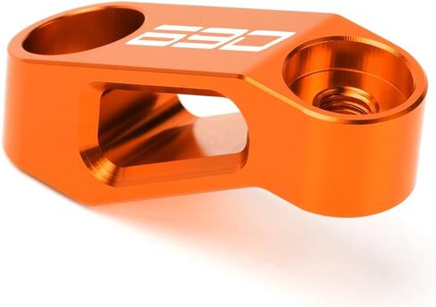 Compatible with K.T.M 690 SMC R 690 Enduro R 690 DUKE Any year Motorcycle Rearview Mirror Risers Extenders 690 Accessories (orange) in Saudi Arabia
