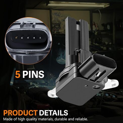 Mass Air Flow Sensor MAF Compatible with Toyota Camry 07-17, Corolla 09-18, RAV4 06-18, Sienna,Avalon,Fit for Lexus ES350,RX350,Scion IQ,tC,xB Replace #22204-0H010,222040V010 in Kuwait