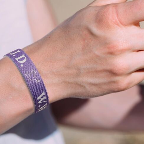 WWJD Bracelets Set, Daily Bible Verse Bracelet for Men Women, What Would Jesus Do Bracelets Christian Scripture Scan Religious Wristbands for Fundraisers in Saudi Arabia