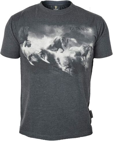 Guinness Graphic T-Shirts – Premium 100% Cotton Short-Sleeve Tees with Distressed Gaelic, Turtle, Toucan, and Surf Graphics in Saudi Arabia