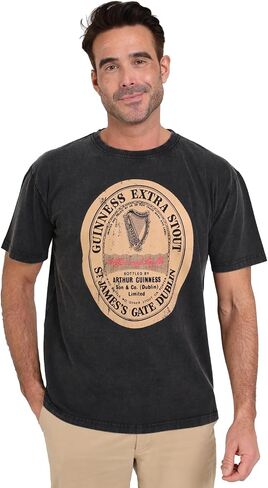 Guinness Graphic T-Shirts – Premium 100% Cotton Short-Sleeve Tees with Distressed Gaelic, Turtle, Toucan, and Surf Graphics in Saudi Arabia
