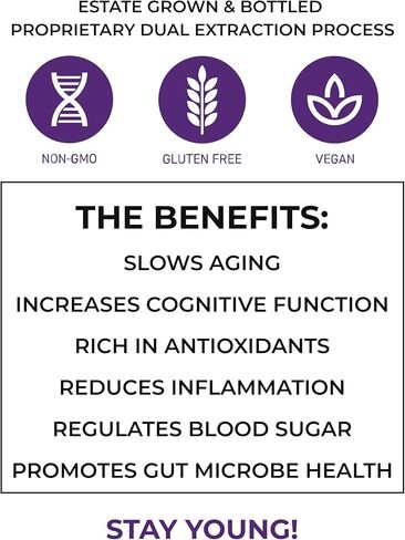 Skin Rejuvenation Supplement - Lion’s Mane, Oyster Mushroom, Vitamin E & Flush Free Niacin -Supports Skin Health & Radiance - 60 Capsules in Kuwait