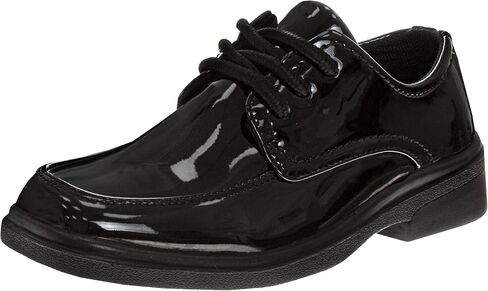 Josmo Kids Formal Dress Shoes - Square Toe Classic Comfort Wing Tip Oxford Shoe for Boys (Sizes: 11-13 Little Kid / 1-4 Big Kid) in Saudi Arabia