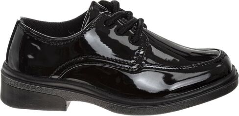 Josmo Kids Formal Dress Shoes - Square Toe Classic Comfort Wing Tip Oxford Shoe for Boys (Sizes: 11-13 Little Kid / 1-4 Big Kid) in Saudi Arabia