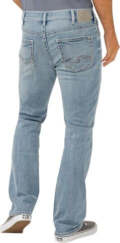 Silver Jeans Co. Men's Jace Slim Fit Bootcut Jeans in Saudi Arabia
