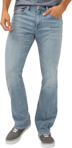Silver Jeans Co. Men's Jace Slim Fit Bootcut Jeans in Saudi Arabia