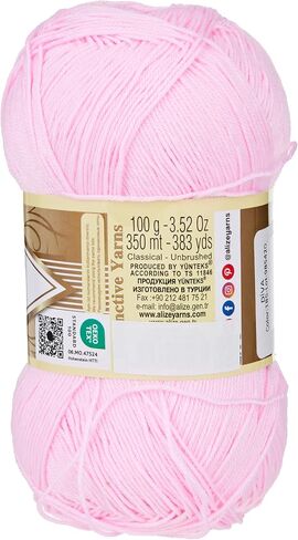 Alize Diva Silky Effect 100% Microfiber Acrylic Yarn 1 Ball skeins 100gr 383yds Color (348 - Smoky) in Kuwait