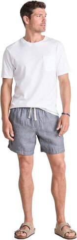 شورت من الكتان قابل للسحب مقاس 7 بوصات من Vineyard Vines in Kuwait