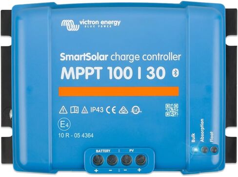 Victron Energy SmartSolar MPPT Solar Charge Controller (Bluetooth) - Charge Controllers for Solar Panels - 100V, 30 amp, 12/24-Volt in Kuwait