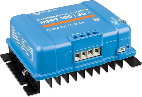 Victron Energy SmartSolar MPPT Solar Charge Controller (Bluetooth) - Charge Controllers for Solar Panels - 100V, 30 amp, 12/24-Volt in Kuwait