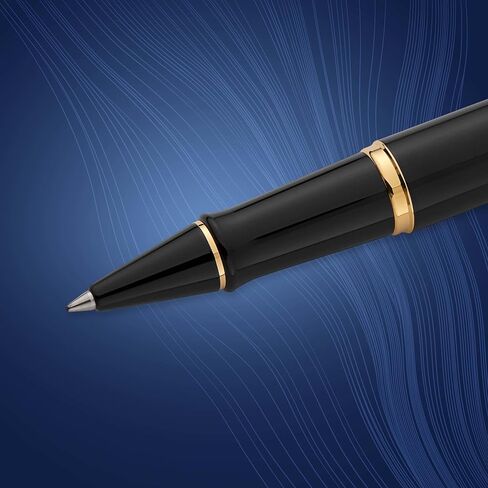 Waterman Expert Rollerball Pen, Matte Black with Chrome Trim, Fine Nib, Black Ink Cartridge, Gift Box in Saudi Arabia