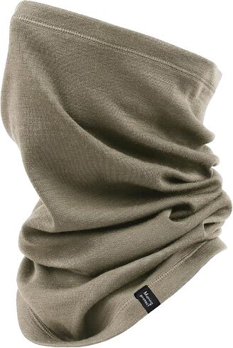 Merino Protect Merino Wool Neck Gaiter Unisex Breathable Face Mask Lightweight Neck Warmer Motorcycle Hiking Hunting in Saudi Arabia