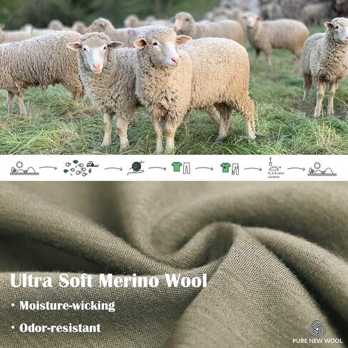 Merino Protect Merino Wool Neck Gaiter Unisex Breathable Face Mask Lightweight Neck Warmer Motorcycle Hiking Hunting in Saudi Arabia