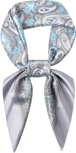 35" Men's Square Scarf, Men's Cowboy Scarf, Oversized Western Bandana, Large Cowboy Neckerchief - With Gift Packed in Saudi Arabia