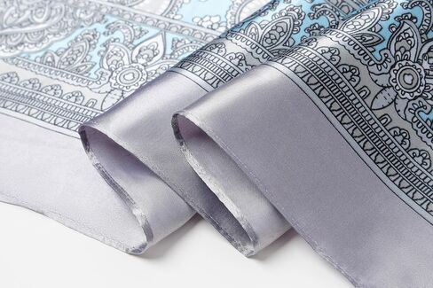 35" Men's Square Scarf, Men's Cowboy Scarf, Oversized Western Bandana, Large Cowboy Neckerchief - With Gift Packed in Saudi Arabia