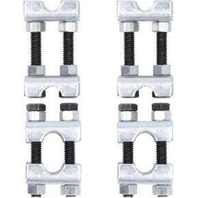 4 PCS أداة ضاغط الربيع ، Mini Coil Spring Compressor 2 طريقة قابلة للتعديل فاصل الربيع الصلب الصدمات الصدمات الصدمات للسيارات