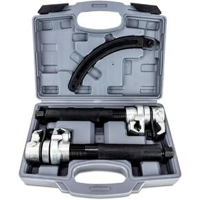 Mishimoto Strut Spring Compressor Tool Set, Suspension Spring Removal & Replacement Kit for Small to Medium Sized Cars