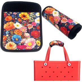 Handle Wrap Charms for Bogg Bag，Handle Protectors Strap Cover for Luggage ，Compatible with Simply Southern Tote