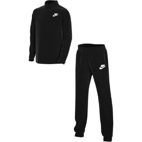 Nike Kids Boys Black Solid Tracksuit Jacket & Pants Set (XS-XL)