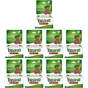 Beano Extra Strength, Gas Prevention & Digestive Enzyme Supplement, 30 Count (Pack of 2)
