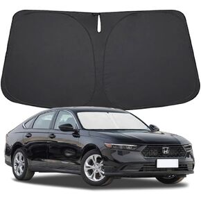 الزجاج الأمامي الظل أشعة الشمس ل Honda Accord 2013-2017 النافذة الأمامية Sun Visor Protector Honda Accord Accoritories قابلة للطي Sunshade 240t الكتل البوليستر العاكسة للأشعة فوق البنفسجية تبقيك مبردًا