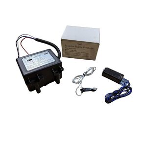 Side Load Trailer Breakaway Kit with Battery, Breakaway Switch, Breakaway Cable, Battery Box, Built in Charger, and Wiring. Trailer Accessories for Electric Trailer Brakes