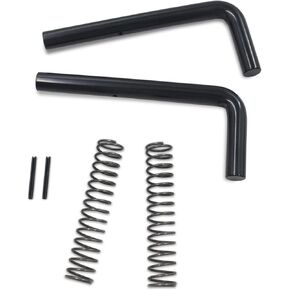Heavy Black Duty Steel Trailer Gate Spring Latch Repair Kit 819T 2 Sets for Carry-On Utility Trailers