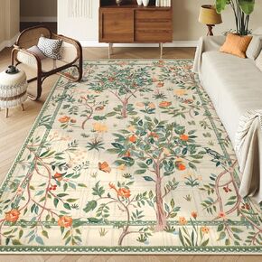 العدائين في MoreBes Floral Assable للممرات 2x8 غير القسيمة ، سجادة Boho Flower Runner ، الطيور النباتية الداخلية سجاد رفيعة فائق الرقيقة مدخل غرفة حمام المطبخ ، الأسود